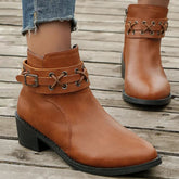 Vintage Pointed Toe Boots